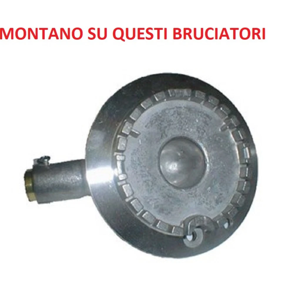 Candy Gasfire Zerowatt Rosieres piattelli spartifiamma cucina 4 fuochi 49004278 - Immagine 3 di 3