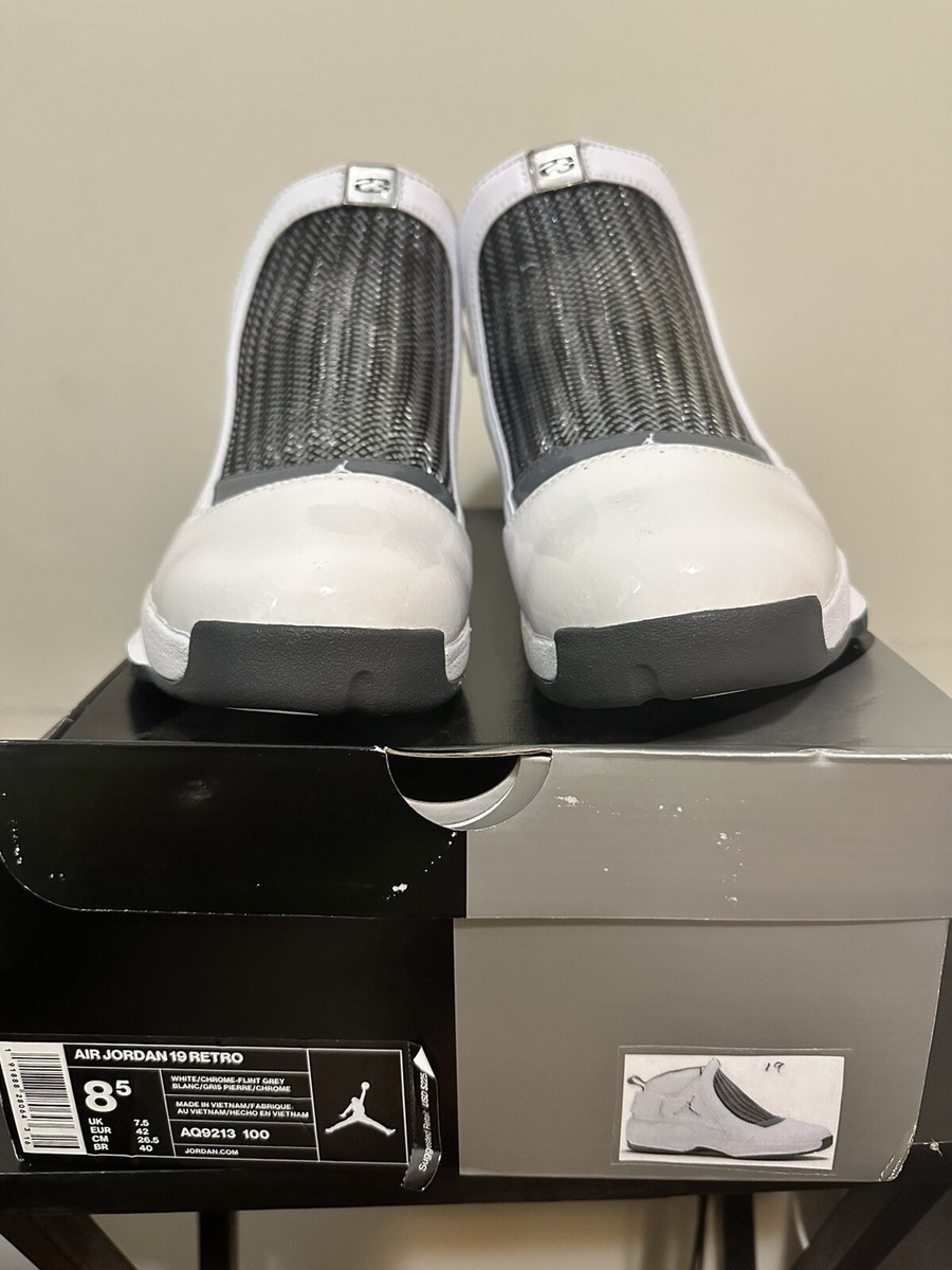 シューズ(男性用) Air jordan 19 (2019 Retro) Air Jordan Air Jordan 19 Retro 'Flint' 2019 AQ9213-100 | eBay