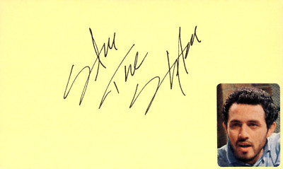 Sam The Sham Signed Auto 3x5 Index Card Wooly Bully