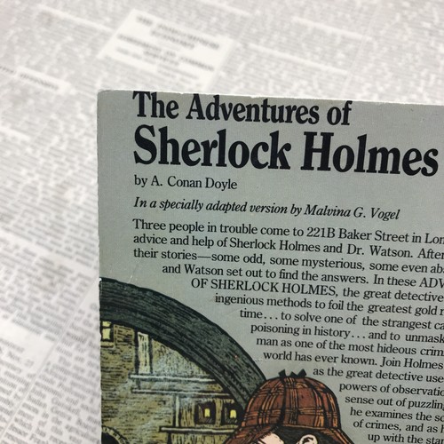 Adventures Of Sherlock Holmes 1983 Moby Illustrated Classics Arthur Conan Doyle - Picture 8 of 24
