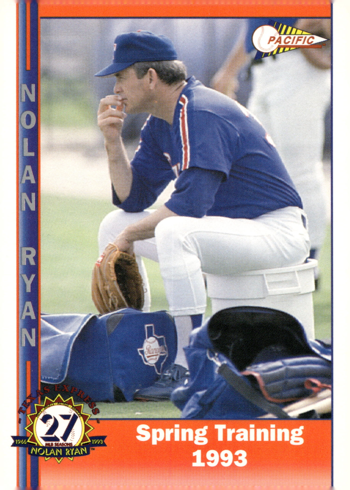 1993 Pacific Texas Express #247 Spring Training 1993