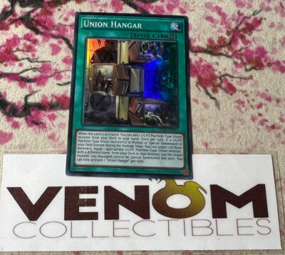 1x (M/NM) - *EURO* Union Hangar - OP04-EN013 - Super Rare - Unlimited YuGiOh