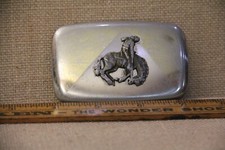 Rodeo Bronco rider Belt Buckle Made in USA Vintage bucking horse Cowboy