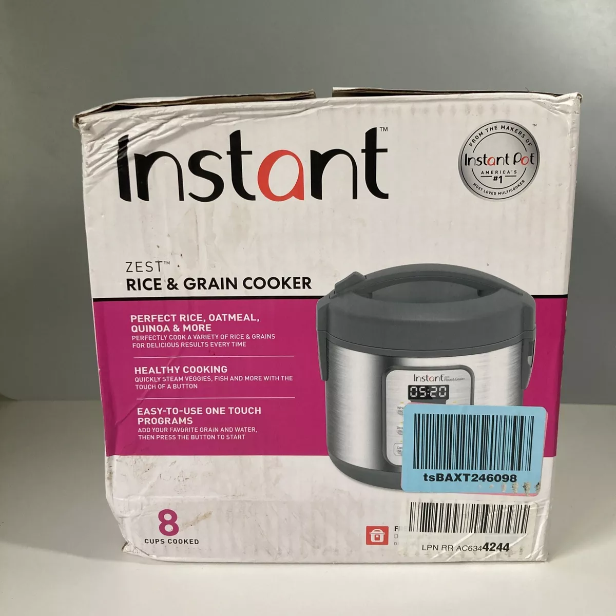 Instant pot online zest 8 cup