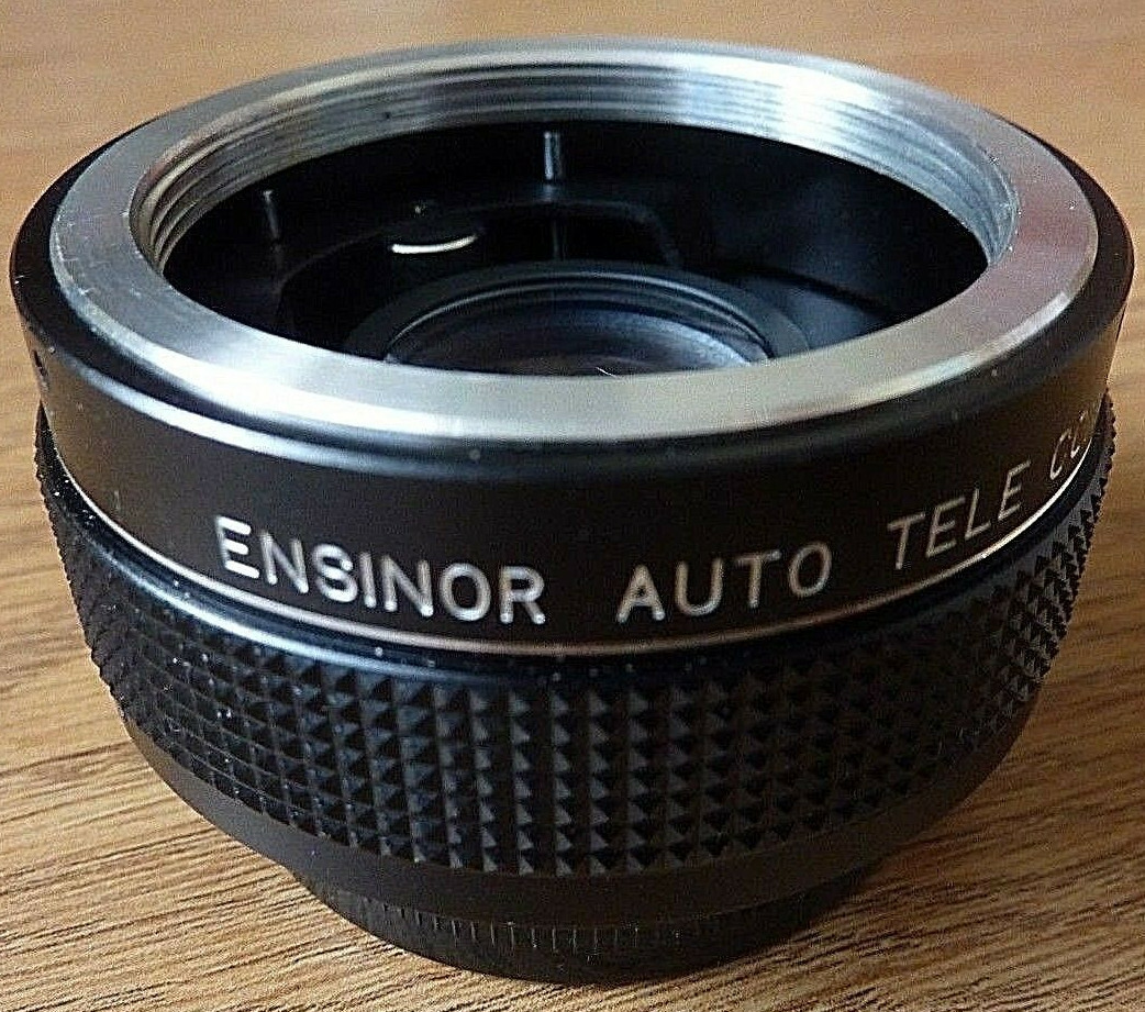 Ensinor Auto Tele Converter 2X Japan ( 40mm Durchmesser ) mit Koffer
