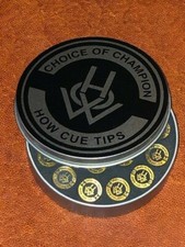 HOW Cue Tips - GENUINE - For your pool cue. S - Soft.