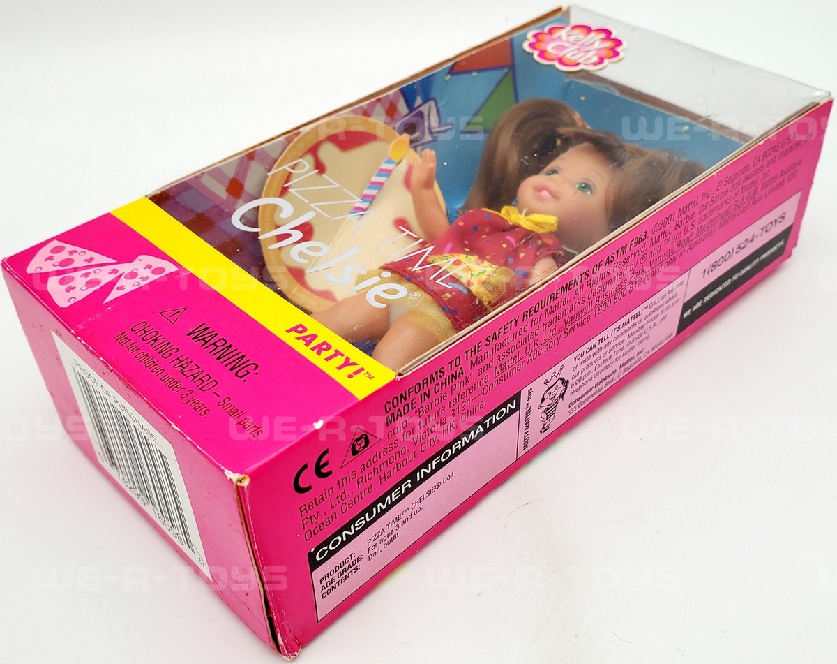 Barbie Kelly Club Pizza Time Chelsie Doll Party! 2001 Mattel Barbie Kelly Club Pizza Time Chelsie Doll Party! 2001 Mattel