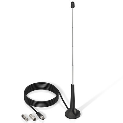 FM Telescopic Antenna Radio Aerial for USB TV Tuner DVB-T Television DAB Radio