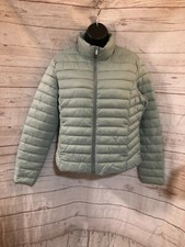 Primark Super Light Packable Jacket Zipper Front Mint Color Size 8-10