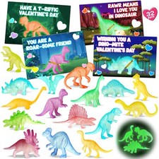 Valentines Day Cards for Kids School, 32 Pack Valentines Day Gifts for Kids w...