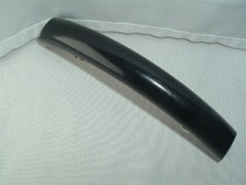 VINTAGE LARGE BLACK LUCITE HAIR BARRETTE UP DO HAIR ACCESSORY