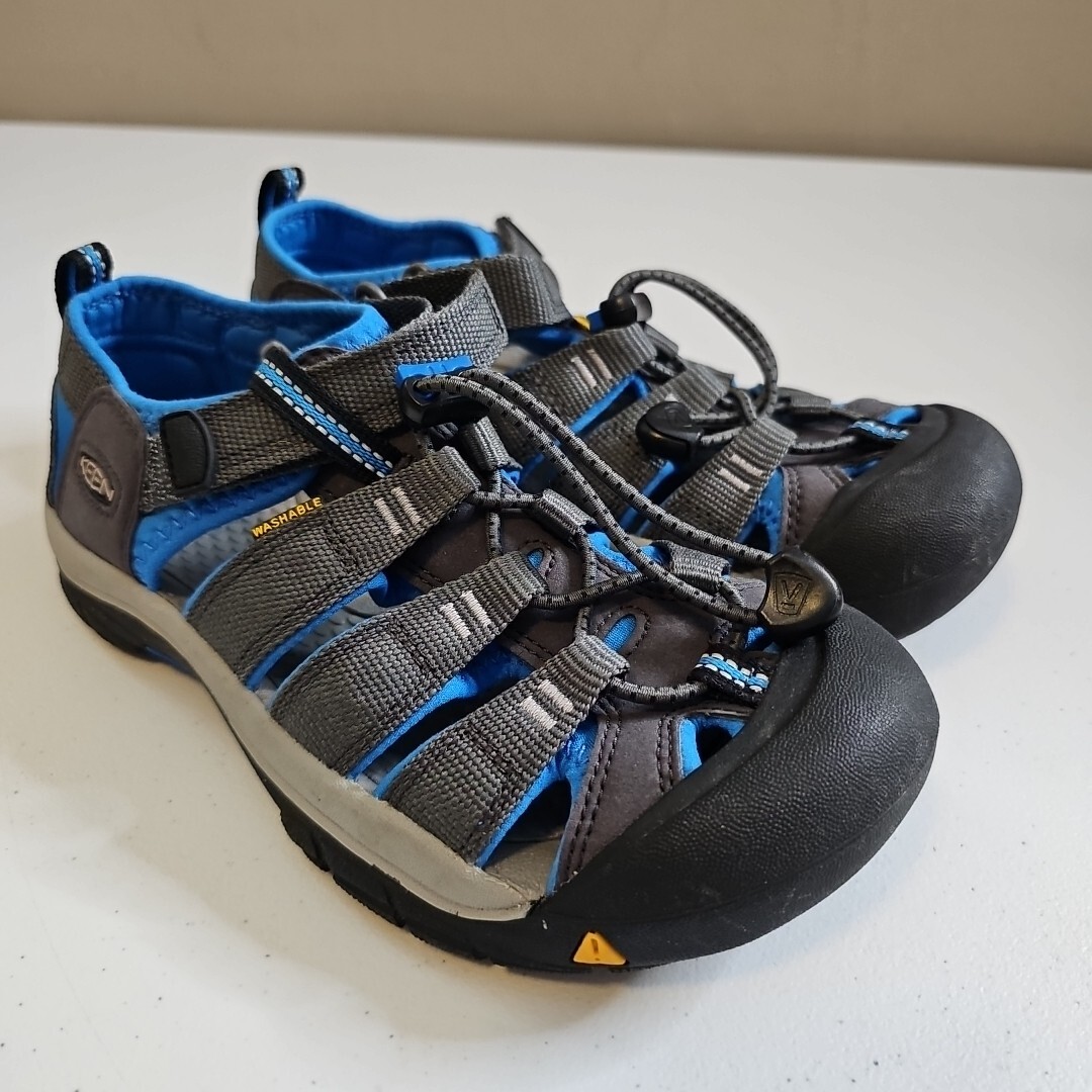 Sandali sportivi Keen Newport H2 lavabili grigio blu scarpe da acqua ragazzi bambini 4 Stati Uniti