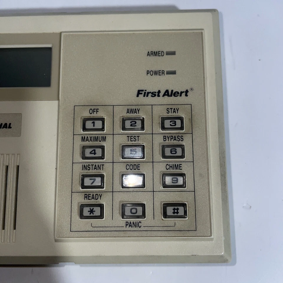 First Alert Professional Security System Keypad - Image 2 of 4