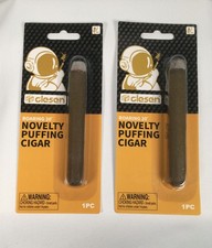 2 Roaring 20 s Novelty Puffing Cigars That Blow Fake Smoke -Prop, Costume, Gag