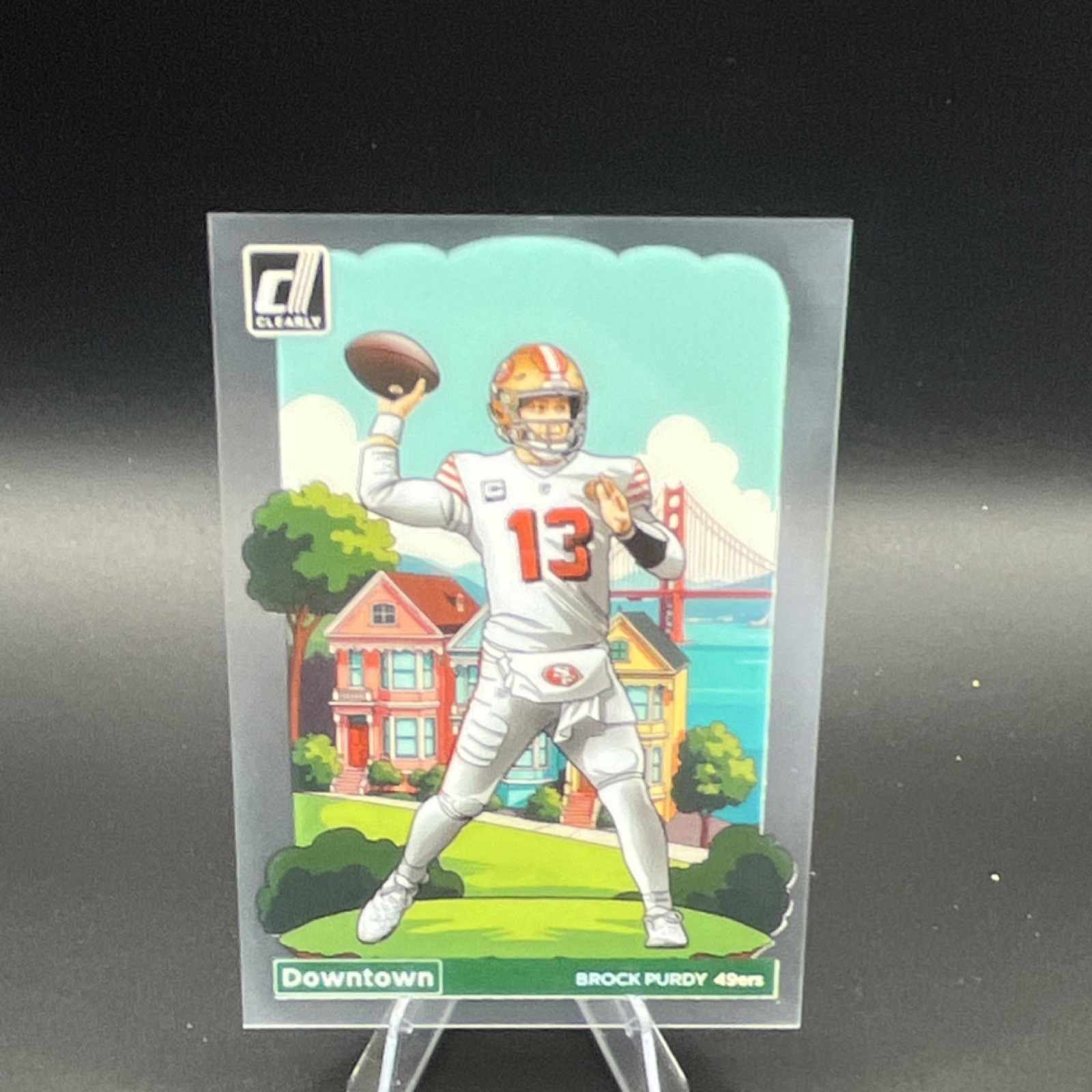 Panini Clearly Donruss 2024 Downtown Brock Purdy 49ers 🔥🔥🔥