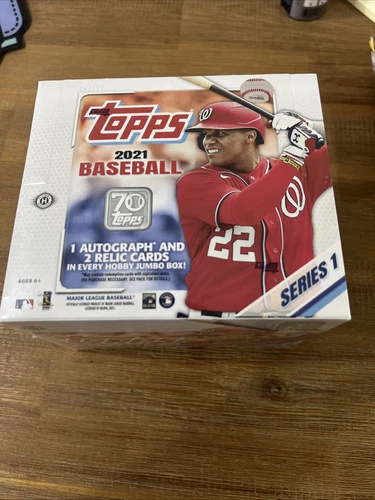 2021 Topps Series 1 MLB Baseball Jumbo Hobby Box - Factory Sealed