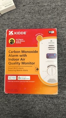 Kidde Carbon Monoxide Smart Wi-Fi Alarm with Indoor Air, New distressed-G2