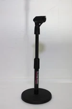 On-Stage - Adjustable Desktop Mic Stand W/Sure mic clip