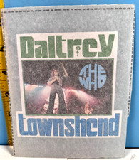 Vintage Roger Daltrey Pete Townshend & The Who Color Transfer