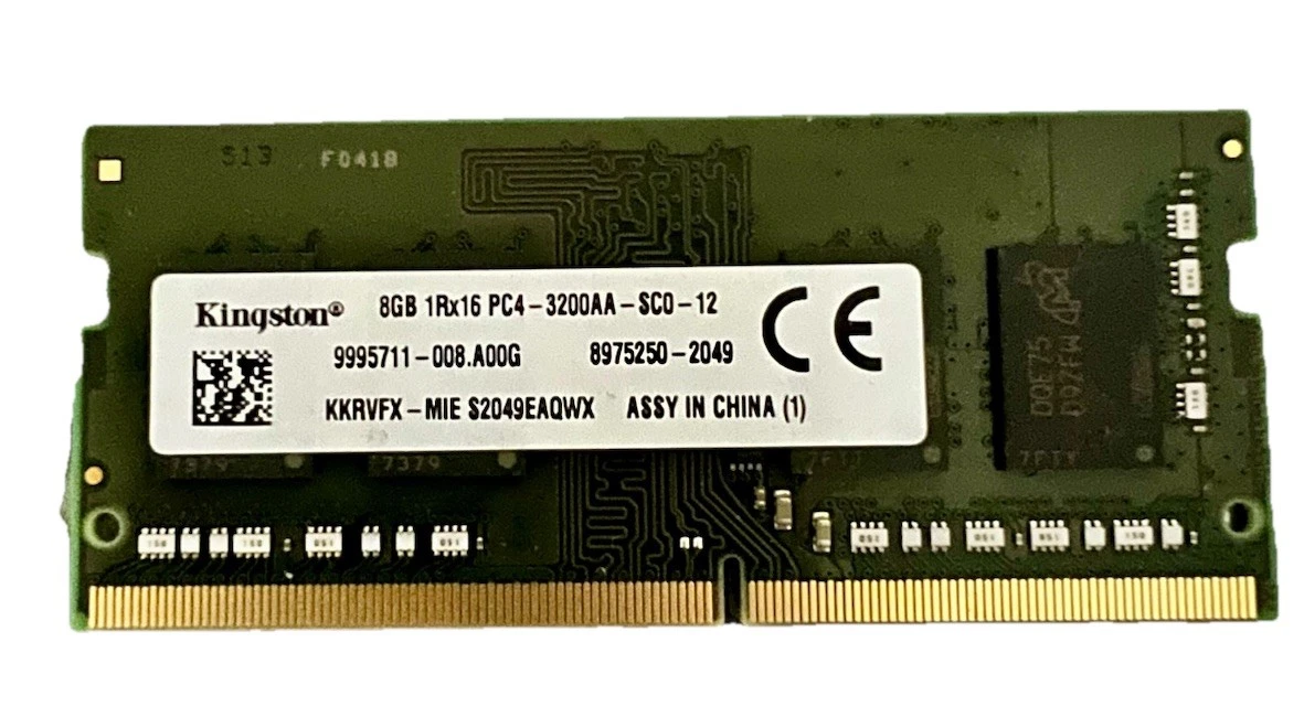 Kingston DDR4 SDRAM 8 GB Capacity per Module Memory (RAM) for sale