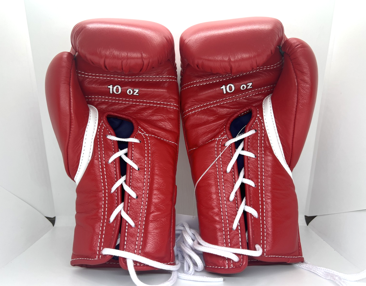 Winning Boxing Gloves MS-300 Professional Type 10 oz Red String