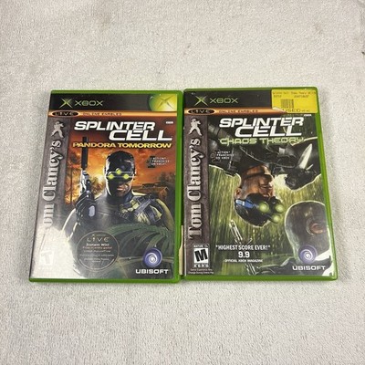 Tom Clancy's Splinter Cell: Pandora Tomorrow & Chaos Theory Xbox Bundle