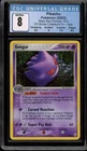 Pokemon Gengar EX Legend Maker Holo Rare #5 Mislabeled as Pikachu CGC 8