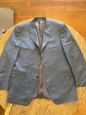 Beautiful Dove Grey Canali Suit Made In Italy 42R 50IT 32w