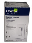 Leviton Decora + Rocker Dimmer with Slide Bar DSL06-1TW White/Light Almond NEW
