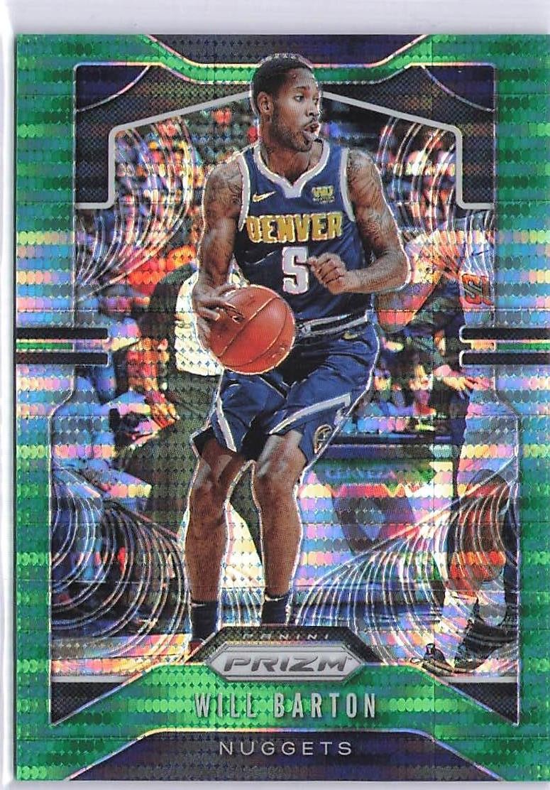 2019 Prizm Will Barton Green Pulsar /25