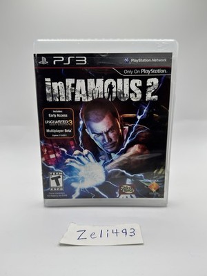 Infamous 2 PlayStation 3 No Manual