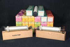 Vintage Lot of 21 Player Piano Rolls and 2 Cleaning Pumps QRS  Aeolian