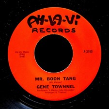 GENE TOWNSEL Mr. Boon Tang / Can't Stop 45 AH-LA-VI R3159 Northern Soul CLEAN