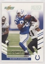 2007 Score Artist's Proof 18/32 Marvin Harrison #222 HOF 0c6