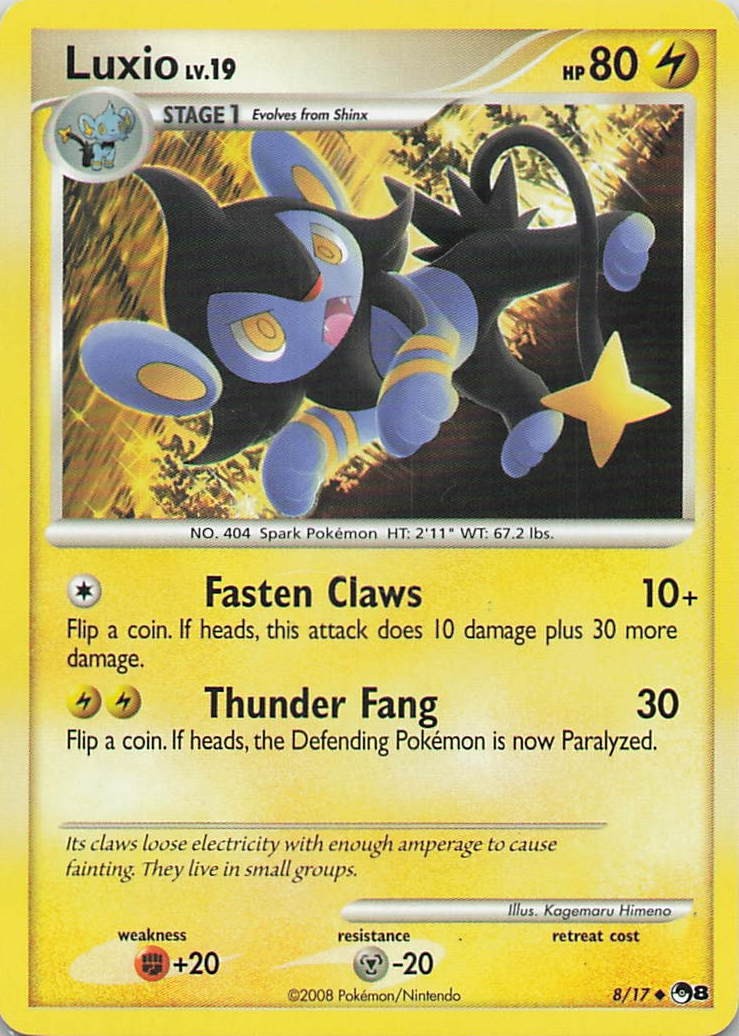 Luxio Uncommon POP Series 8 008/017 LP