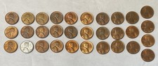 US Lot of 31 Lincoln Cents-Lincoln Wheat & Memorial - High Grade
