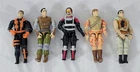 X-477 VINTAGE 1980/90'S HASBRO GI JOE ACTION FIGURES BUDO METAL-HEAD ETC