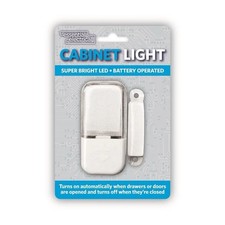 Automatic LED Cabinet Light – Battery Powered Motion Door Sensor Cupboard Lamp