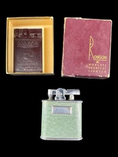 Vintage Ronson Whirlwind Lighter Original Box VG/EX