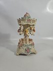 Vintage All The Pretty Horses Victorian Carousel. Music Box