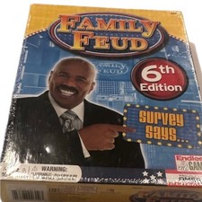Family Feud 6th Edition board game- new