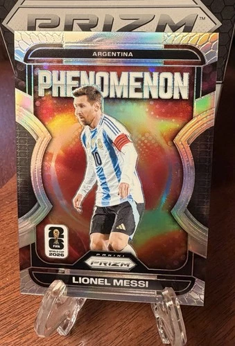 World Cup Lionel Messi 2026 Panini Prizm World Cup Lionel Messi Silver
