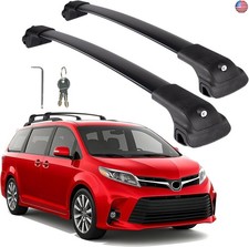Roof Rack Cross Bars Compatible with Toyota Sienna 2010-2020, 260lbs Heavy Duty