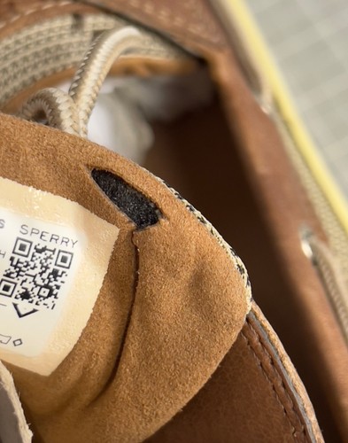 Sperry Billfish 3-Eye Boat Shoe Men's Lace up Casual Shoes Dark Tan 12 Leather - Picture 9 of 11