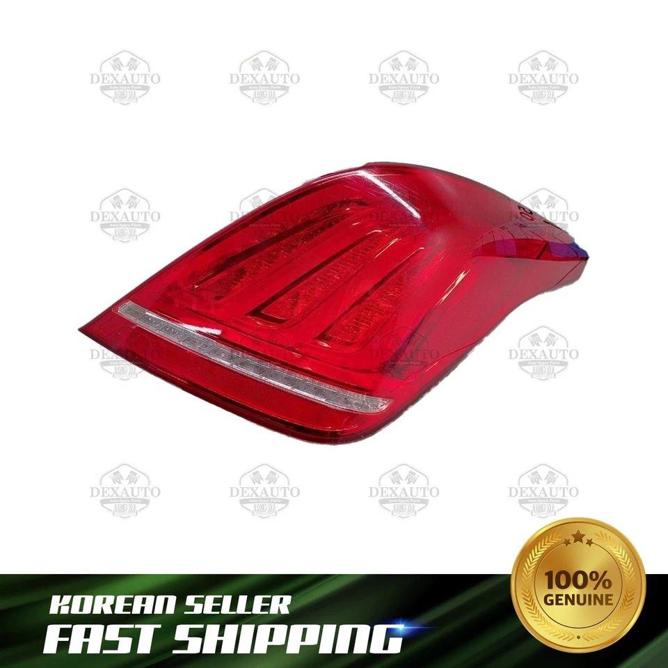 Conjunto de lámpara de luz trasera izquierda LED completa genuina 92402D2000 se adapta a Genesis G90 2017-2019 Foto 4 de 4