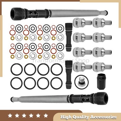 NEW Stand Pipe Dummy Plug Kit Ball Tube Fits 2004.5-2007 Ford Powerstroke 6.0L