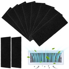 4"x10" Activated Carbon Air Vent Filters for Home, Floor Vents Filters, AC Ve...
