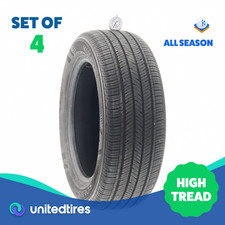 Set Of 4 Used 20555r16 Kumho Solus Ta31 91h - 832 Set Of 4 Used 20555r16 Kumho Solus Ta31 91h - 832