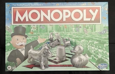 Hasbro Monopoly C1009 Classic Board Game New Sealed