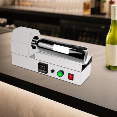 Electric PVC Capsule Shrinking Machine Wine Bottle Capsule Heat Shrinker 110V